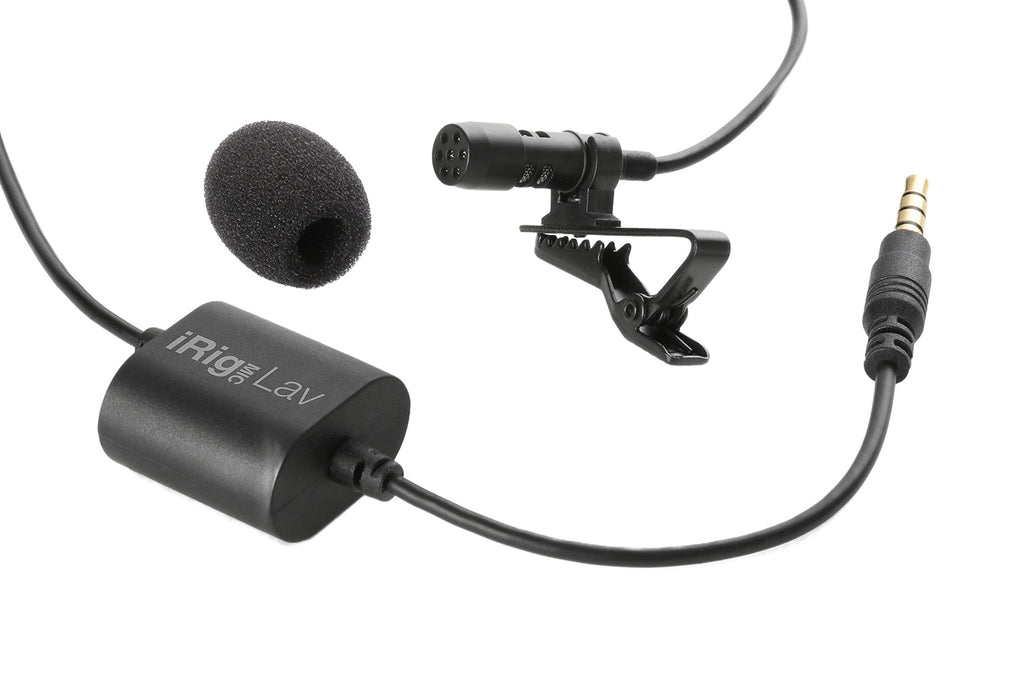 IK Multimedia iRig Mic Lav Compact Lavalier Microphone - 2-Pack