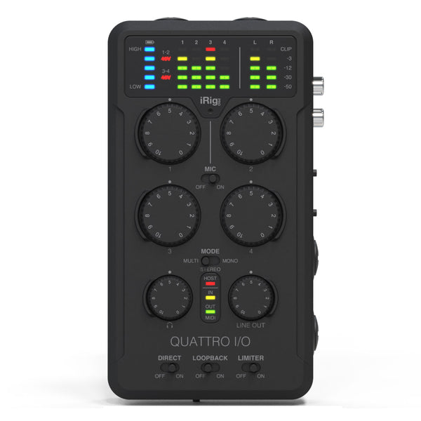 IK Multimedia iRig Pro Quattro I/O (Demo Deal) – Vintage King