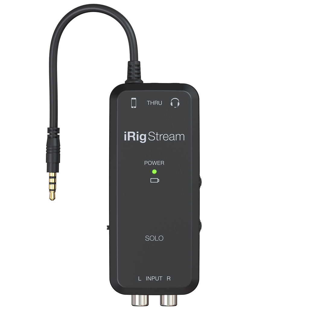 IK Multimedia iRig Stream Solo Audio Interface