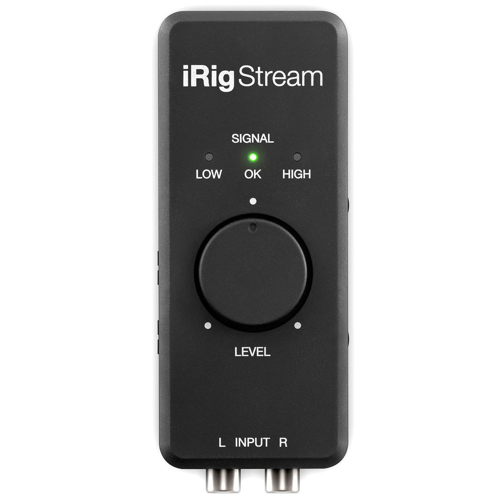 IK Multimedia iRig Stream USB Audio Interface for iOS
