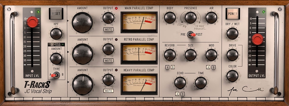 IK Multimedia T-RackS Joe Chiccarelli Vocal Strip - Electronic Delivery