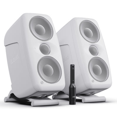IK Multimedia iLoud MTM mkII High-Resolution Compact Studio Monitor - Pair, White