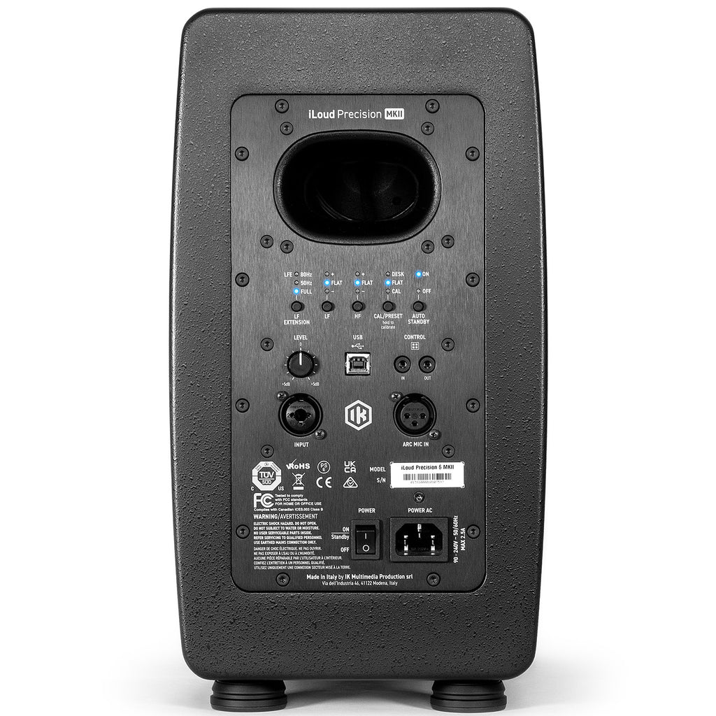 IK Multimedia iLoud Precision 6 MKII Two-Way Active Nearfield Studio Monitor - Single