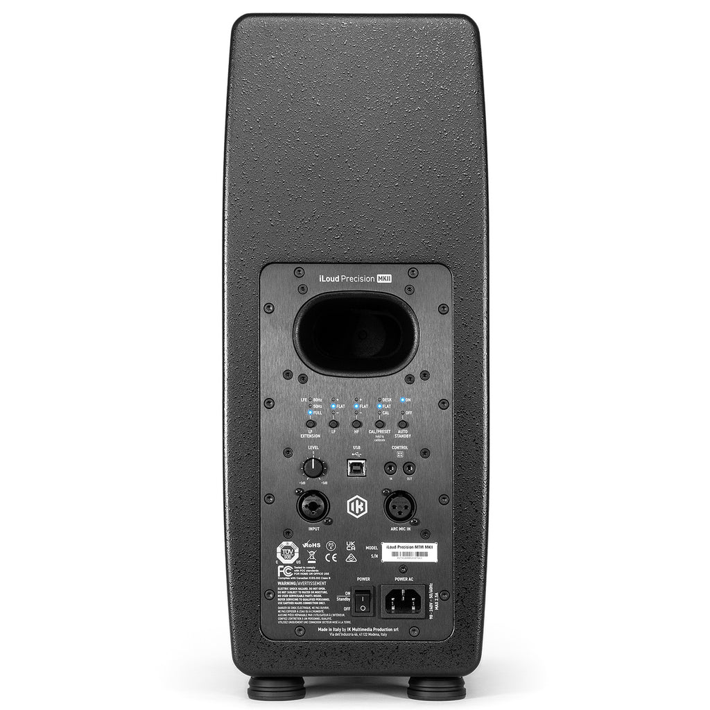 IK Multimedia iLoud Precision MTM MKII Two-Way Active Studio Monitor - Single