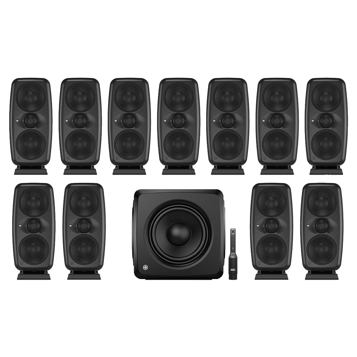 IK Multimedia iLoud MTM MKII and iLoud Sub 7.1.4 Immersive Bundle