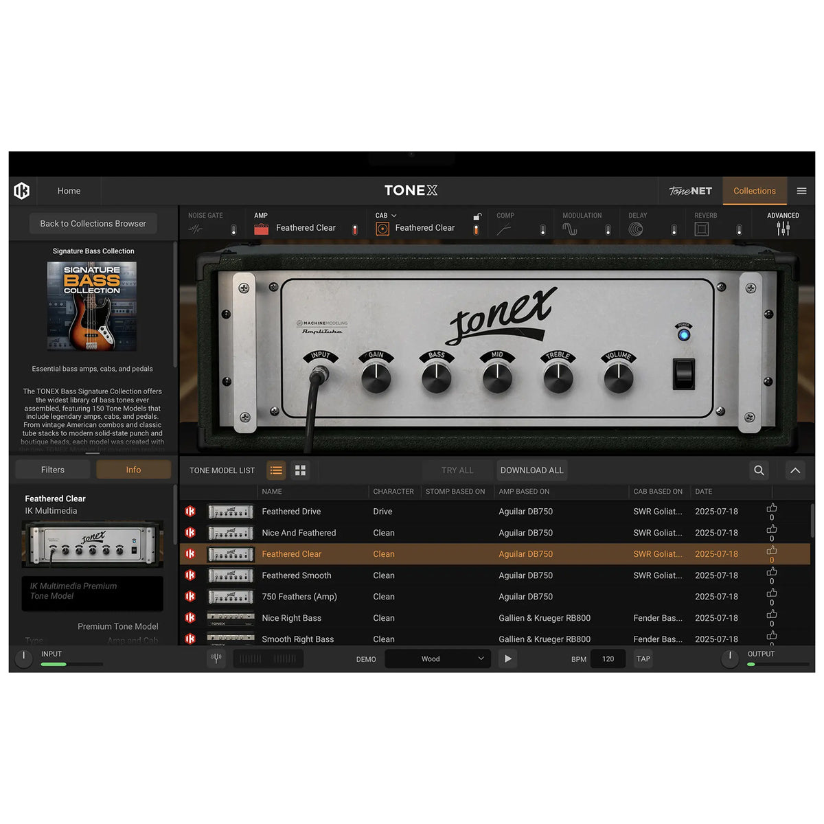 IK Multimedia TONEX BASS Collection - Electronic Delivery