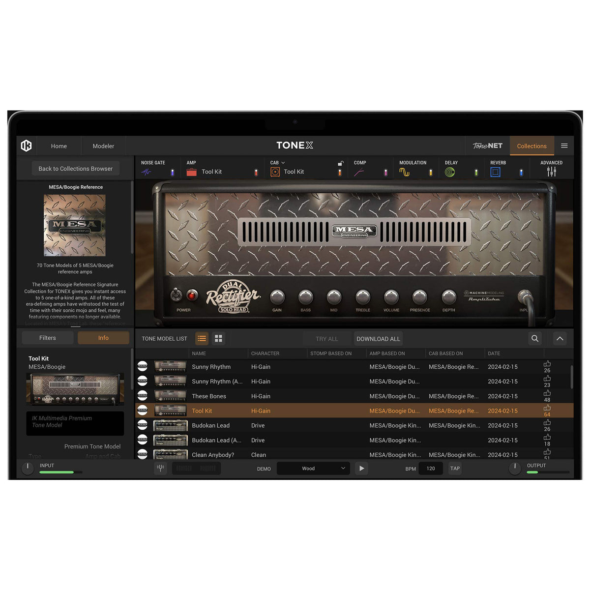 IK Multimedia TONEX Mesa Boogie Collection - Electronic Delivery