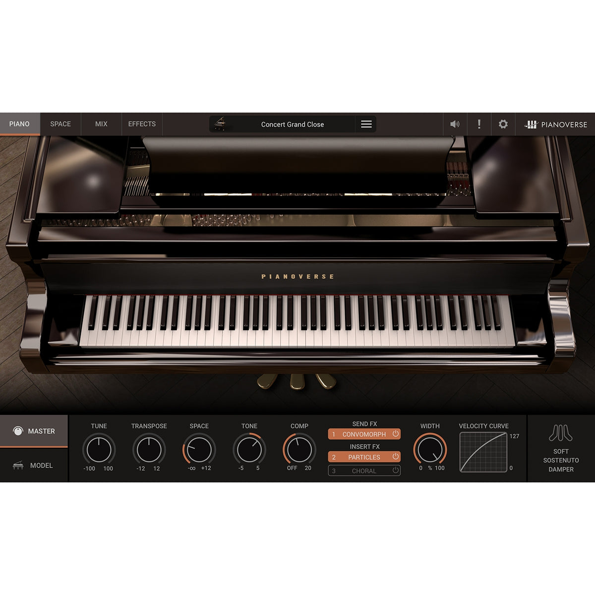 IK Multimedia Pianoverse Concert Grand YF3 Virtual Piano Instrument - Electronic Delivery