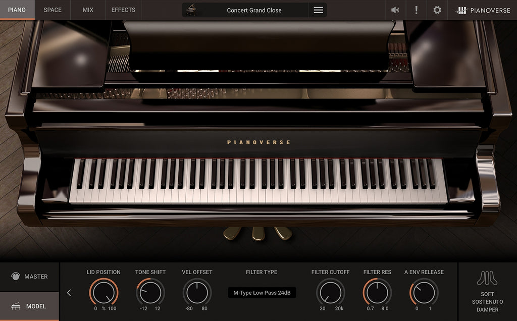 IK Multimedia Pianoverse Concert Grand YF3 Virtual Piano Instrument - Electronic Delivery