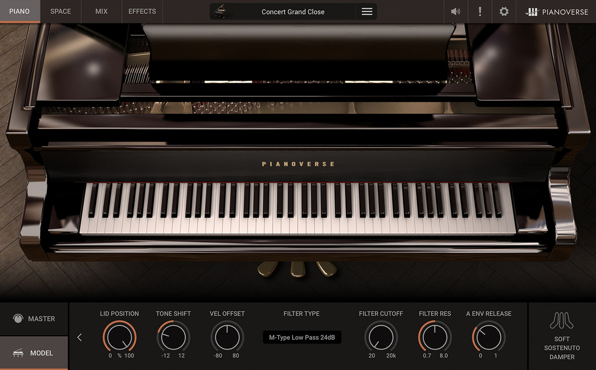 IK Multimedia Pianoverse Concert Grand YF3 Virtual Piano Instrument - Electronic Delivery
