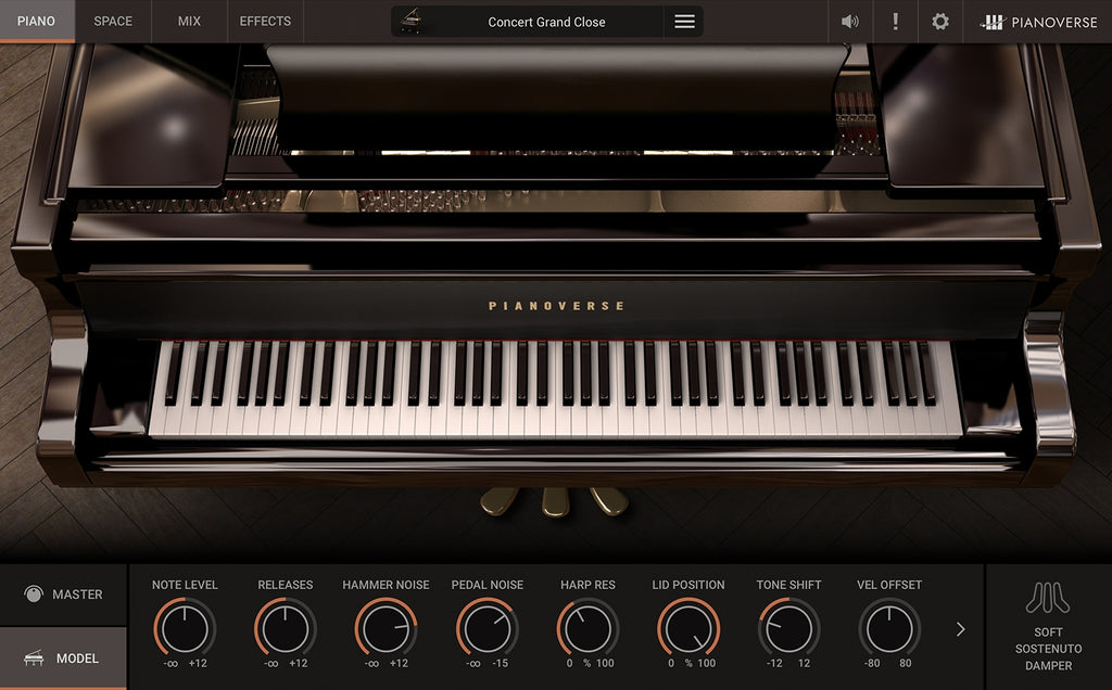IK Multimedia Pianoverse Concert Grand YF3 Virtual Piano Instrument - Electronic Delivery