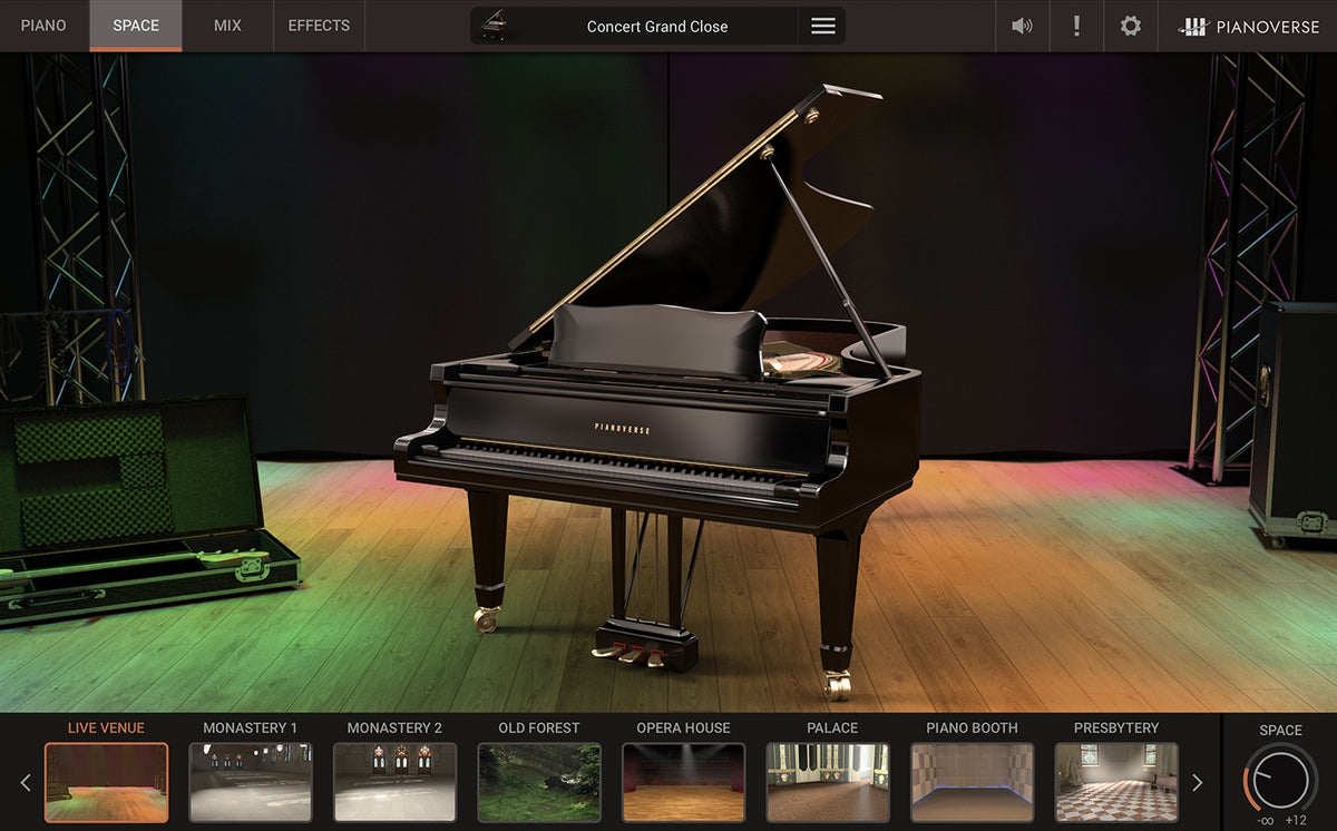 IK Multimedia Pianoverse Concert Grand YF3 Virtual Piano Instrument - Electronic Delivery
