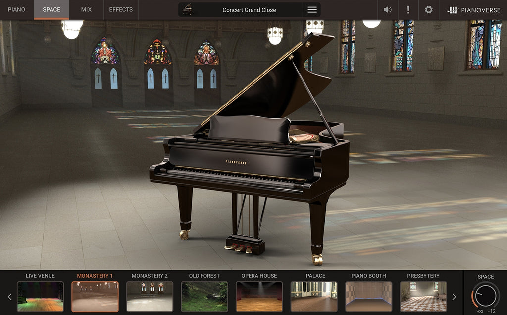 IK Multimedia Pianoverse Concert Grand YF3 Virtual Piano Instrument - Electronic Delivery