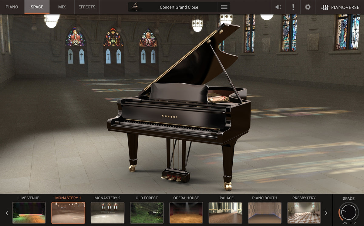 IK Multimedia Pianoverse Concert Grand YF3 Virtual Piano Instrument - Electronic Delivery