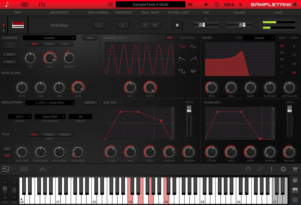IK Multimedia SampleTank 4 MAX Upgrade from Previous SampleTank - Electronic Delivery