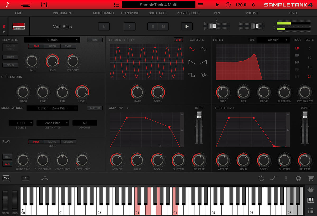 IK Multimedia SampleTank 4 MAX Upgrade from Previous SampleTank - Electronic Delivery