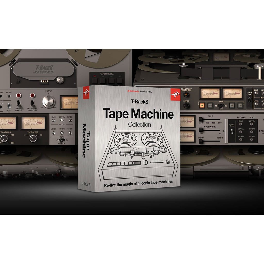 IK Multimedia T-RackS Tape Machines Collection - Electronic Delivery