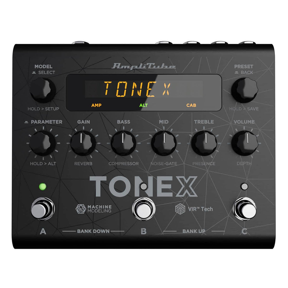IK Multimedia TONEX AI Tone Modeling Multi-FX Pedal