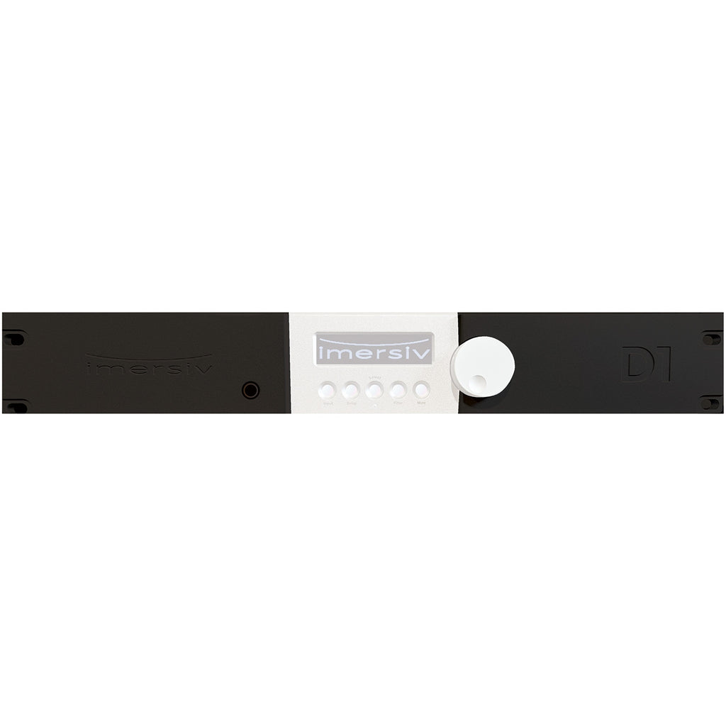 Imersiv R1B Single 19" Rack Panel for D-1 - Black