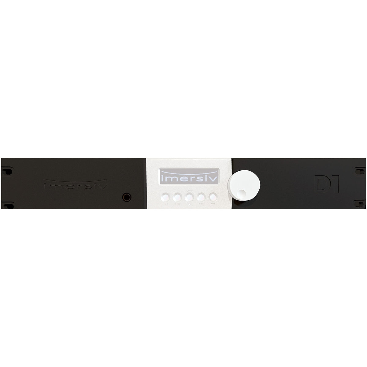 Imersiv R1B Single 19" Rack Panel for D-1 - Black