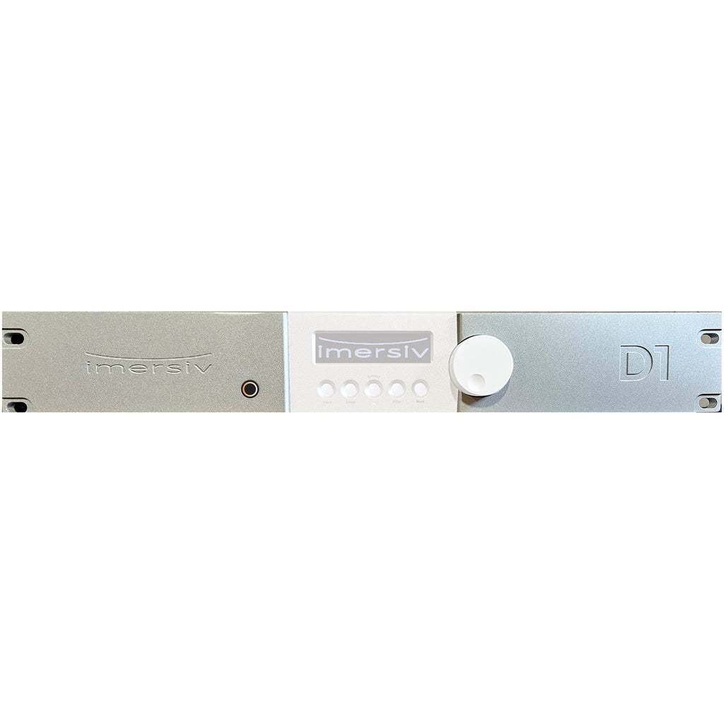 Imersiv R1S Single 19" Rack Panel for D-1 - Silver