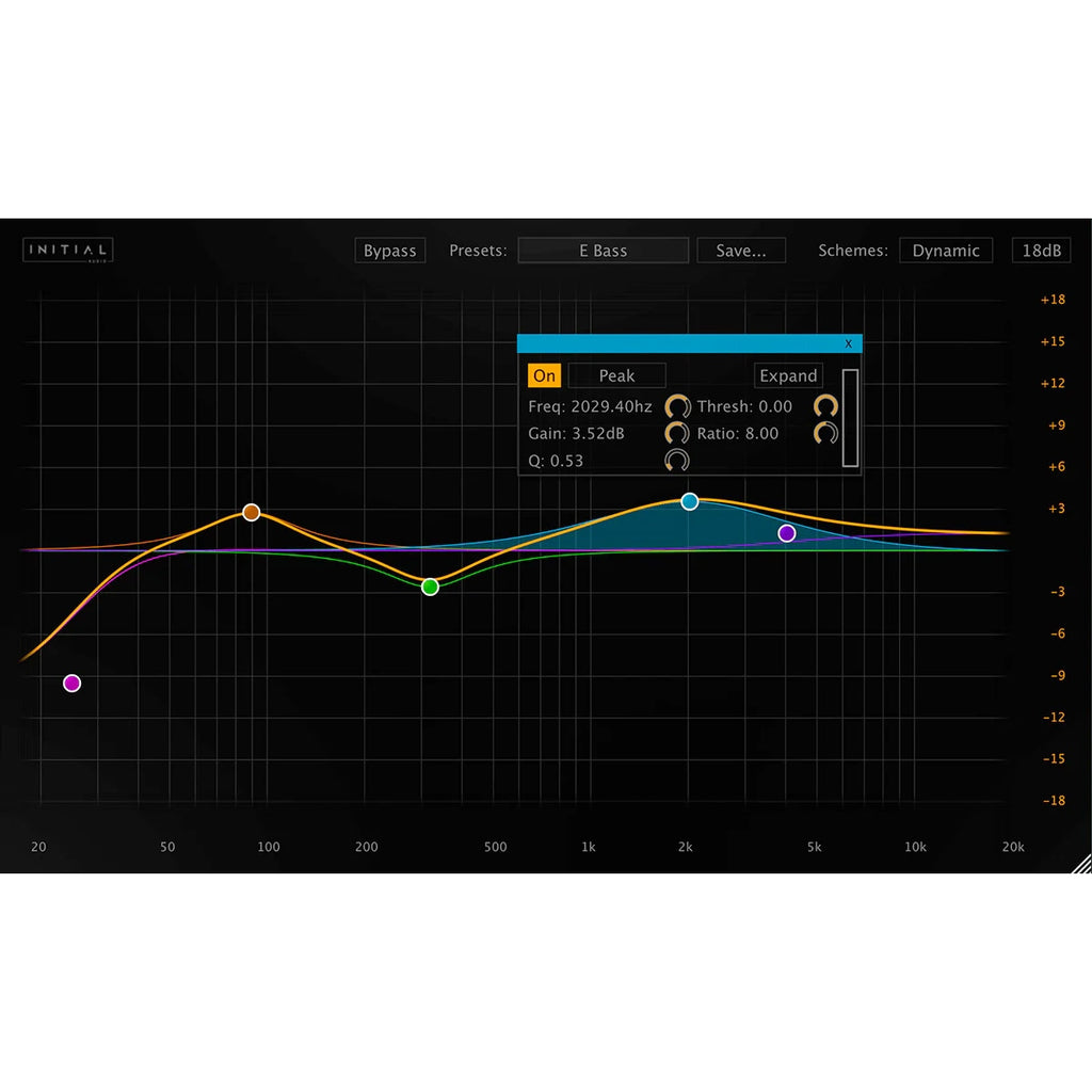 Initial Audio Dynamic EQ Plug-in - Electronic Delivery