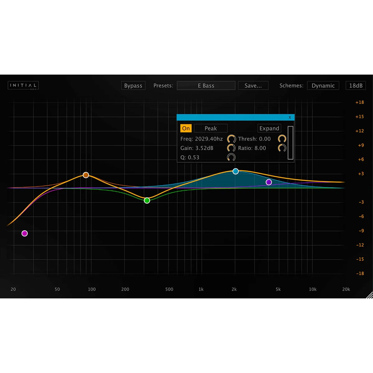 Initial Audio Dynamic EQ Plug-in - Electronic Delivery