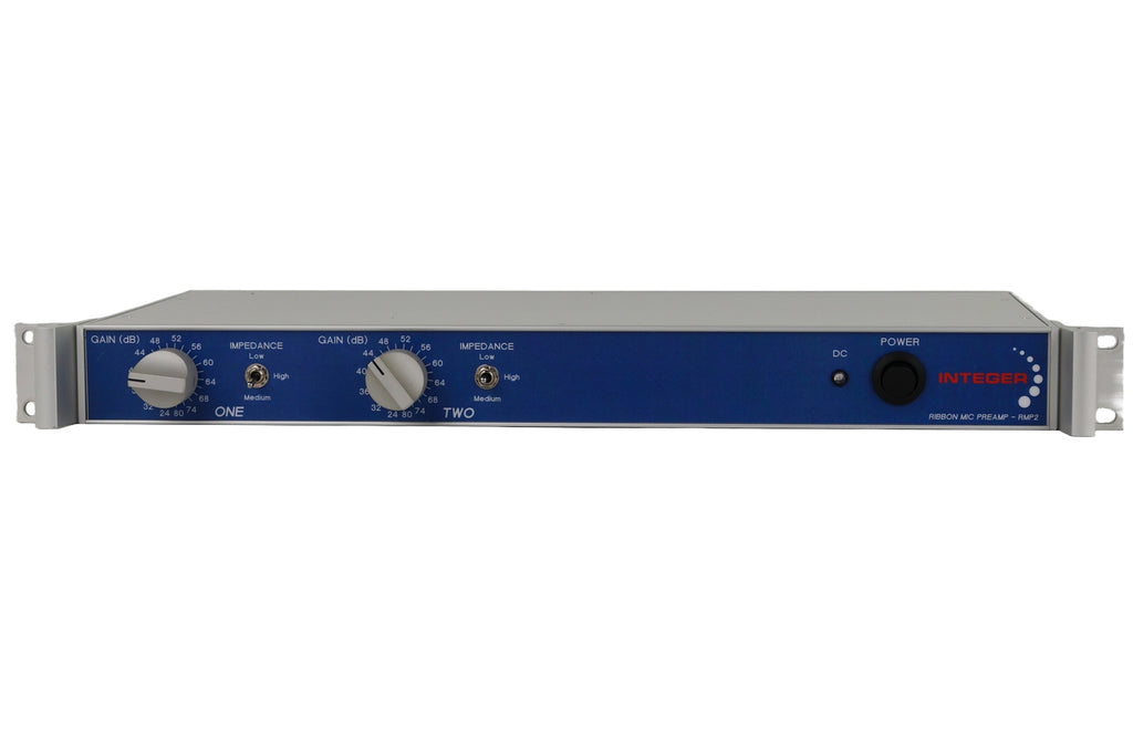 Integer Audio RMP2 2-Channel Ribbon Microphone Preamp #0006 (Used)
