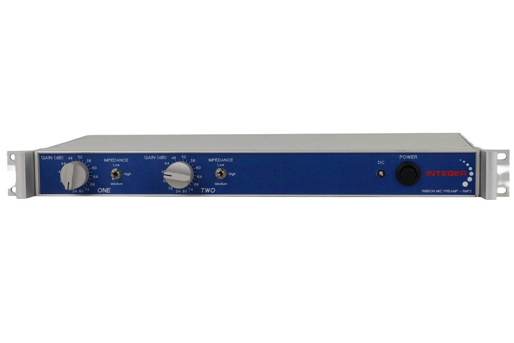 Integer Audio RMP2 2-Channel Ribbon Microphone Preamp #0008 (Used)