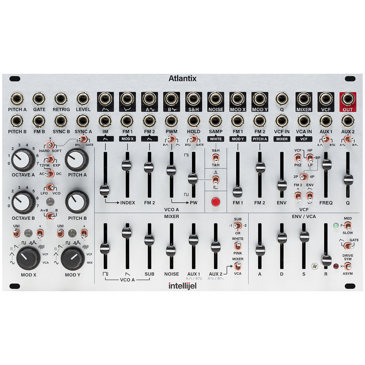 Intellijel Atlantix Analog Subtractive Synthesis Module