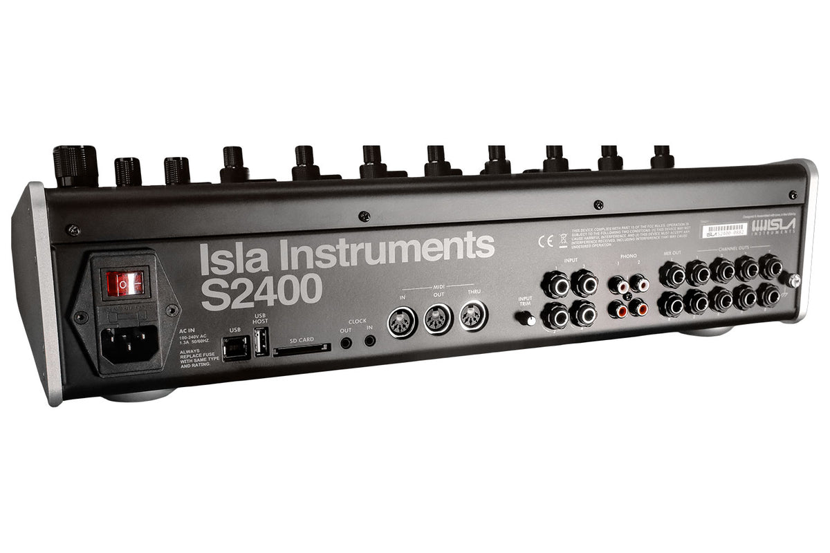 Isla Instruments S2400 Performance Sampler