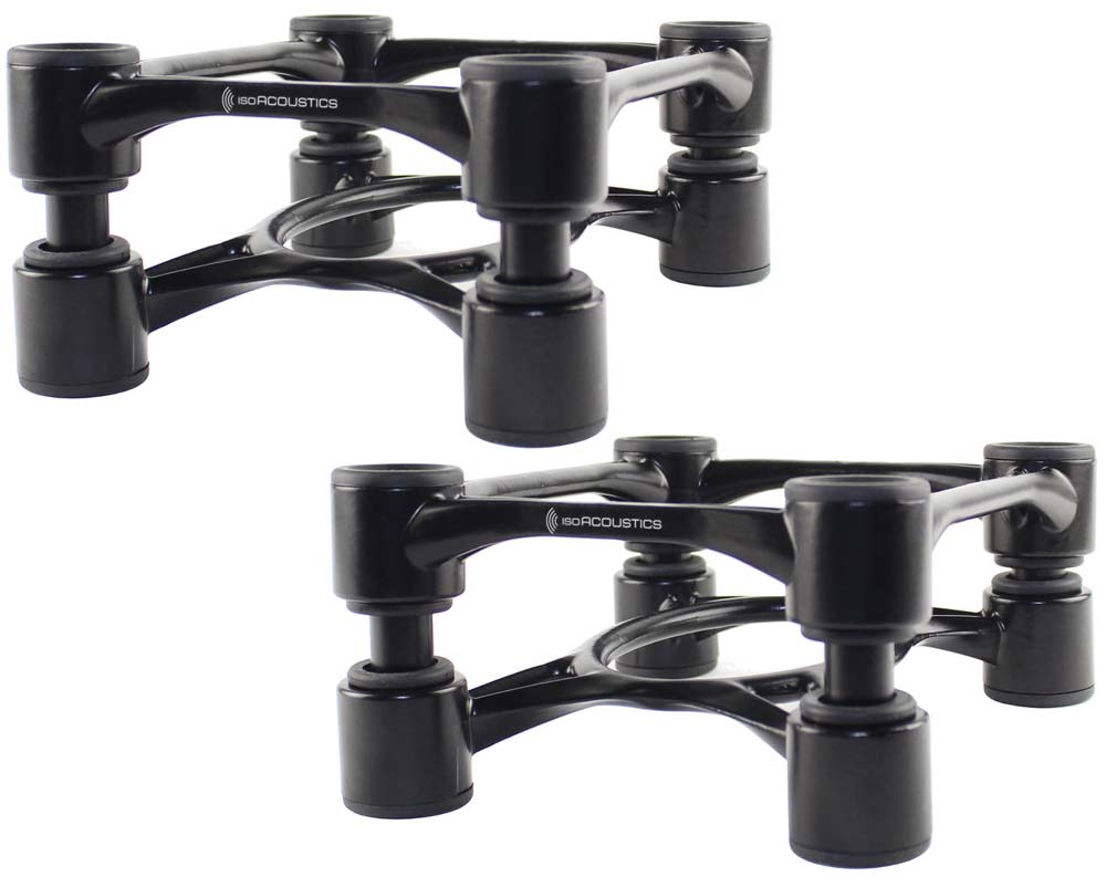 Isoacoustics Aperta Speaker Stands - Pair, Black