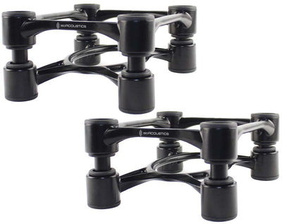 Isoacoustics Aperta Speaker Stands - Pair, Black
