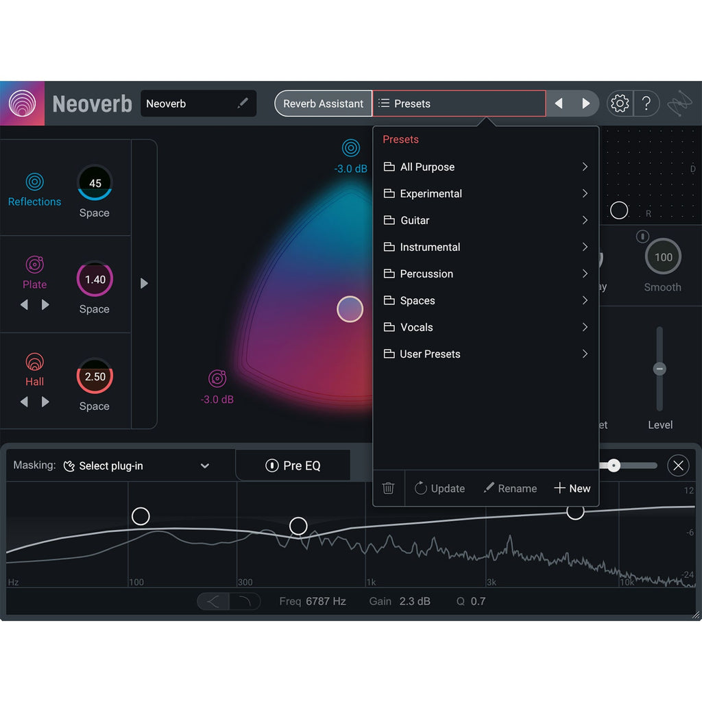 iZotope Neoverb Intelligent Reverb Plug-in - Electronic Delivery