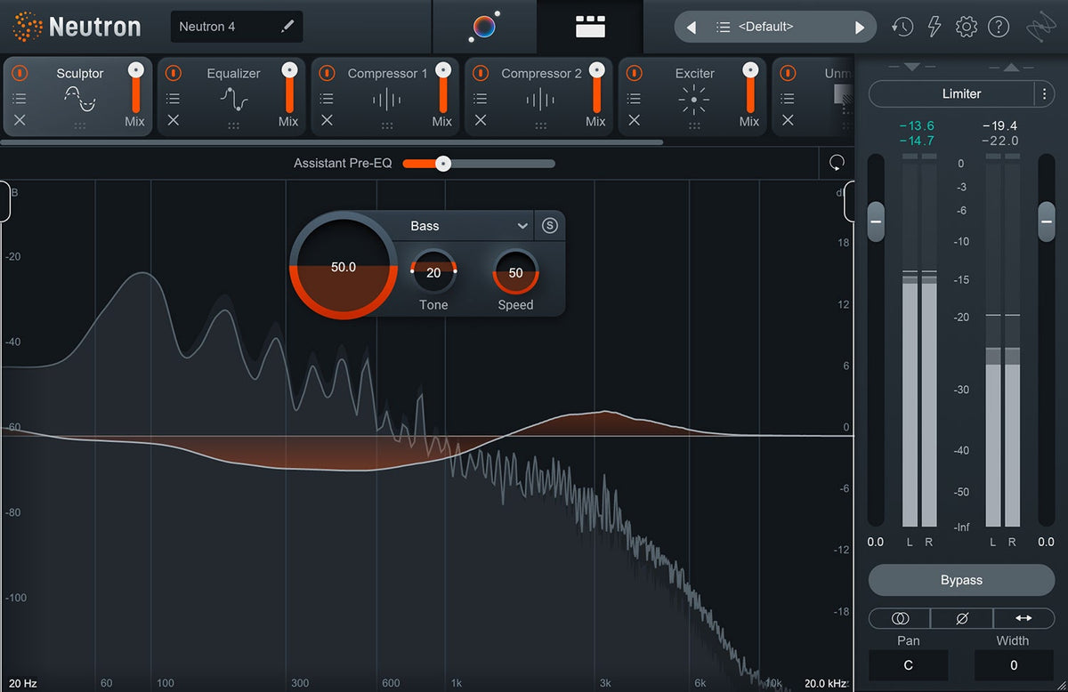 iZotope Neutron 4 Music Mixing Plug-In - Electronic Delivery