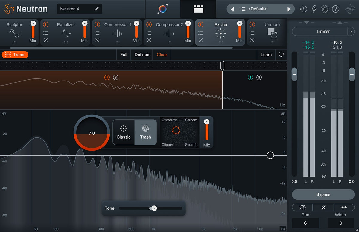 iZotope Neutron 4 Music Mixing Plug-In - Electronic Delivery