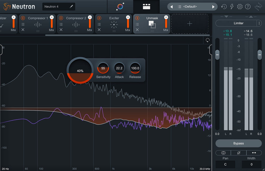 iZotope Neutron 4 Music Mixing Plug-In - Electronic Delivery