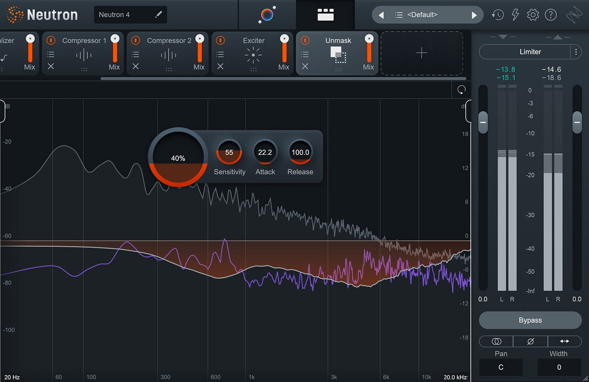 iZotope Neutron 4 Music Mixing Plug-In - Electronic Delivery