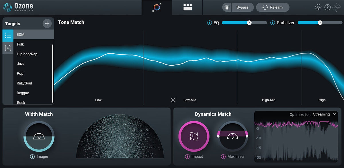 iZotope Ozone 10 Advanced Mastering Software Suite - Electronic Delivery