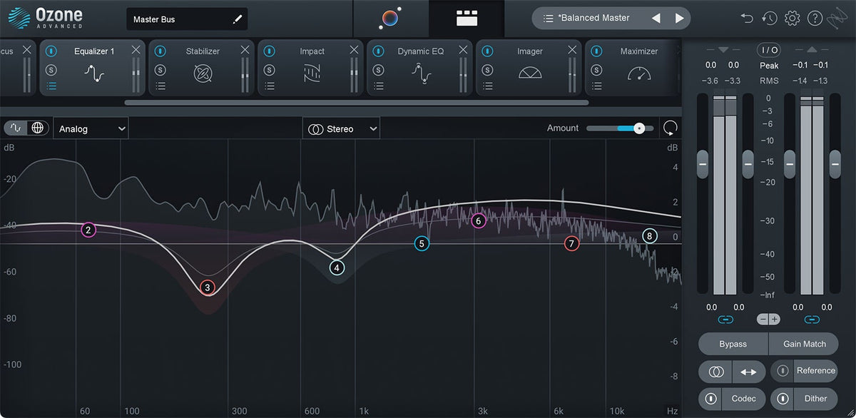 iZotope Ozone 10 Advanced Mastering Software Suite - Electronic Delivery