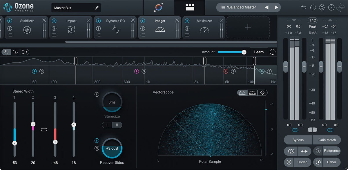 iZotope Ozone 10 Advanced Mastering Software Suite - Electronic Delivery