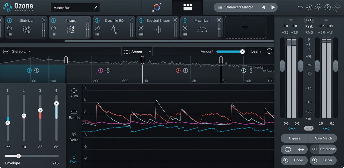 iZotope Ozone 10 Advanced Mastering Software Suite - Electronic Delivery