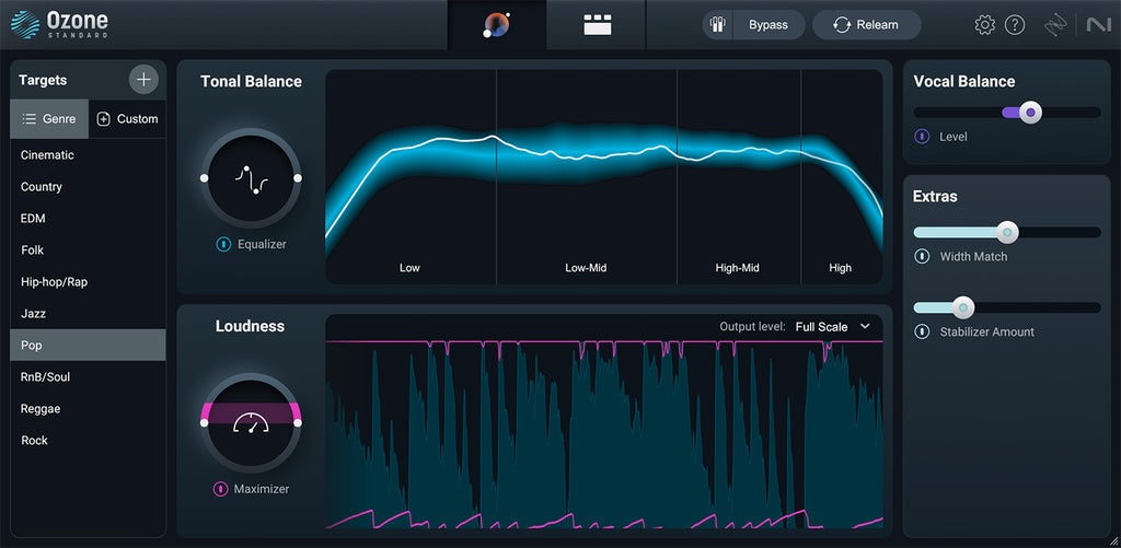 iZotope Ozone 11 Standard Mastering Software Suite - Electronic Delivery