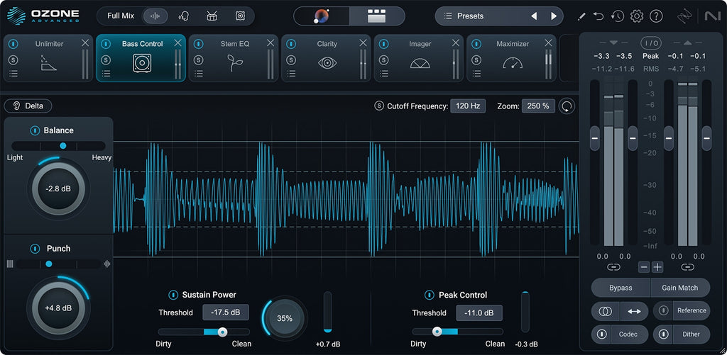 iZotope Ozone 12 Advanced Upgrade from Any Ozone Advanced - Electronic Delivery