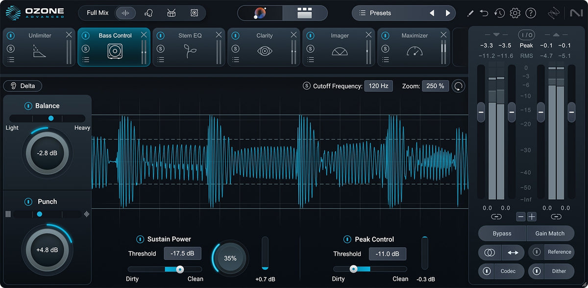 iZotope Ozone 12 Advanced Upgrade from Any Ozone Advanced - Electronic Delivery