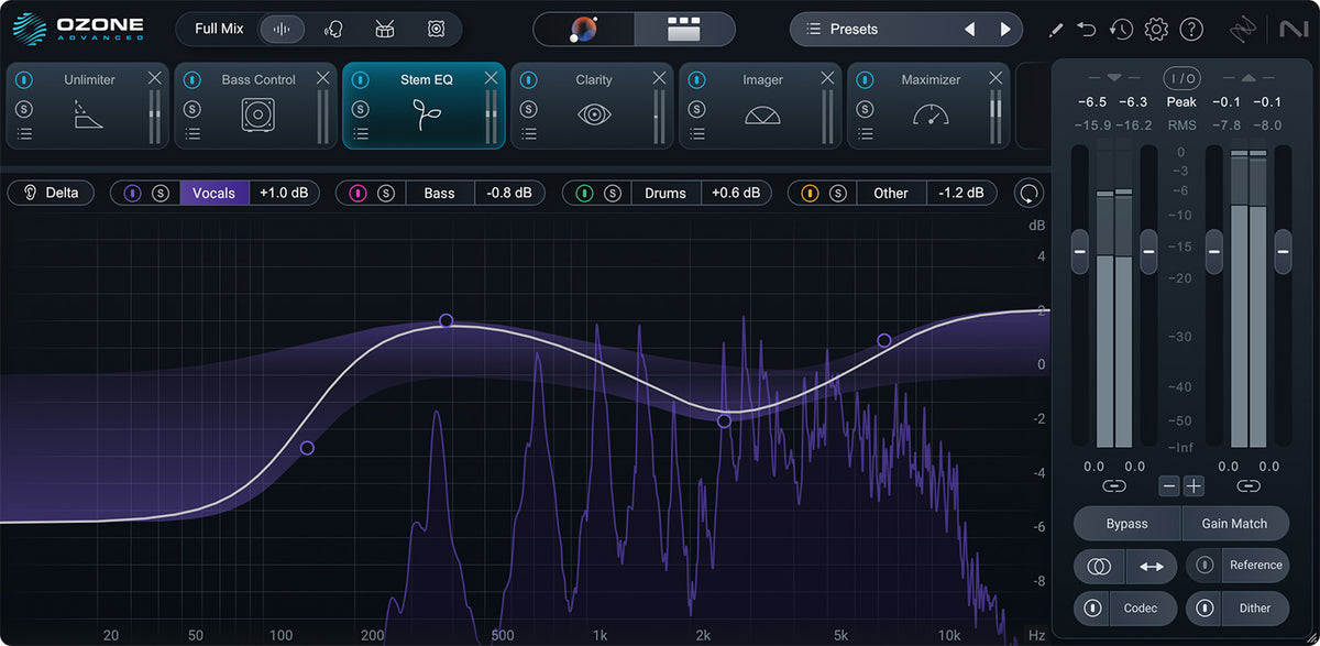 iZotope Ozone 12 Advanced Upgrade from Any Ozone Advanced - Electronic Delivery