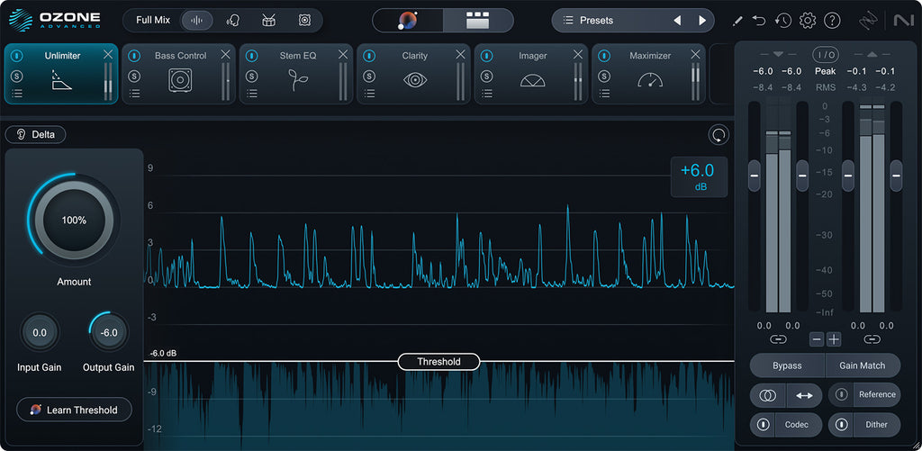 iZotope Ozone 12 Advanced Upgrade from Any Ozone Advanced - Electronic Delivery