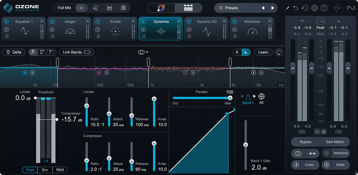 iZotope Ozone 12 Advanced Upgrade from Any Ozone Advanced - Electronic Delivery