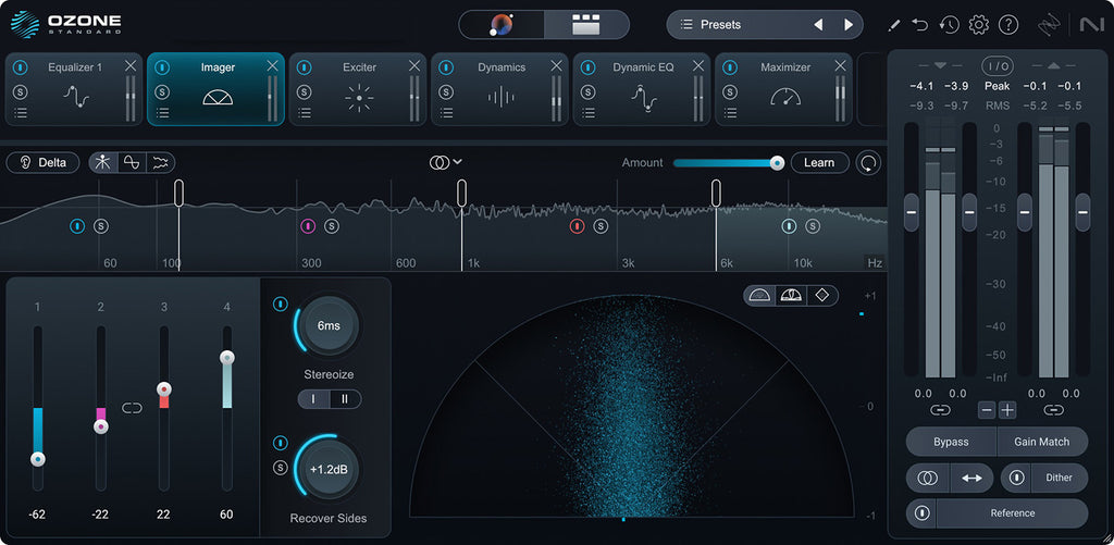 iZotope Ozone 12 Standard Mastering Software Suite - Electronic Delivery
