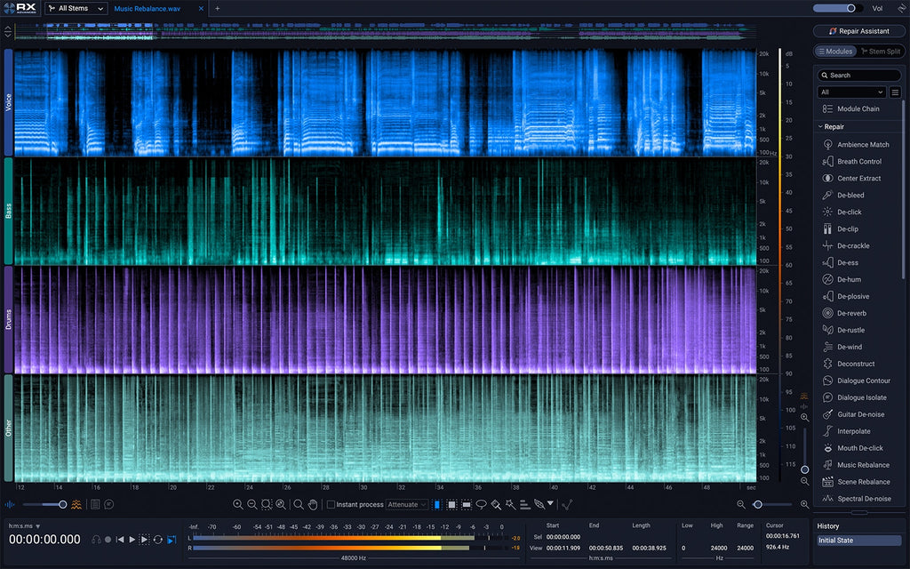 iZotope RX 12 Advanced Upgrade from RX 11 Advanced - Electronic Delivery